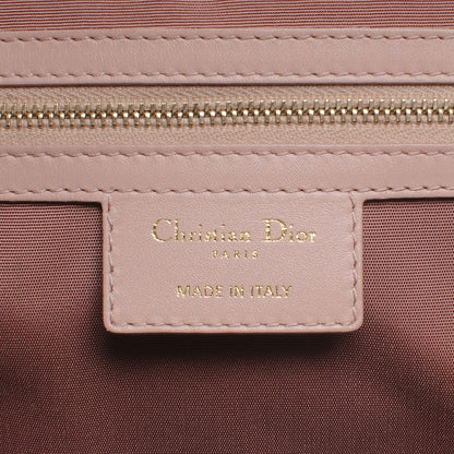Christian Dior Coated Canvas Cannage Medium Panarea Tote Light Pink 6 of 7