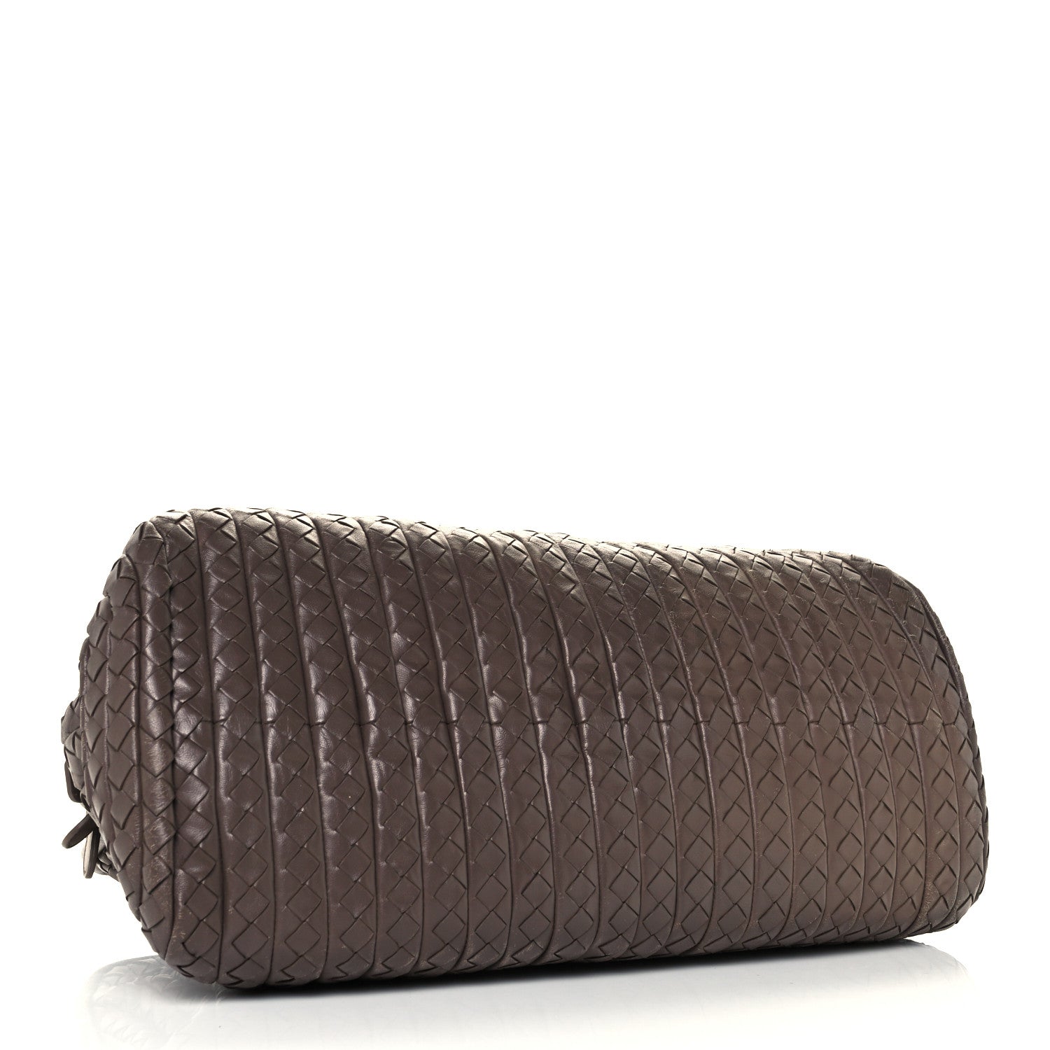 Bottega Veneta Nappa Intrecciato New Bond Satchel Ebano 3 of 11