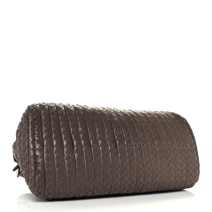 Bottega Veneta Nappa Intrecciato New Bond Satchel Ebano 3 of 11