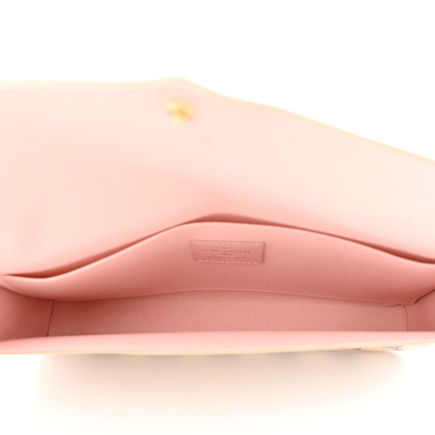 Damier Azur Pochette Felicie Chain Wallet Rose Ballerine