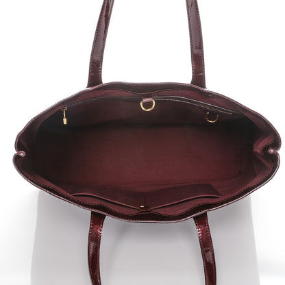 Louis Vuitton Vernis Wilshire MM Rouge Fauviste 5 of 10