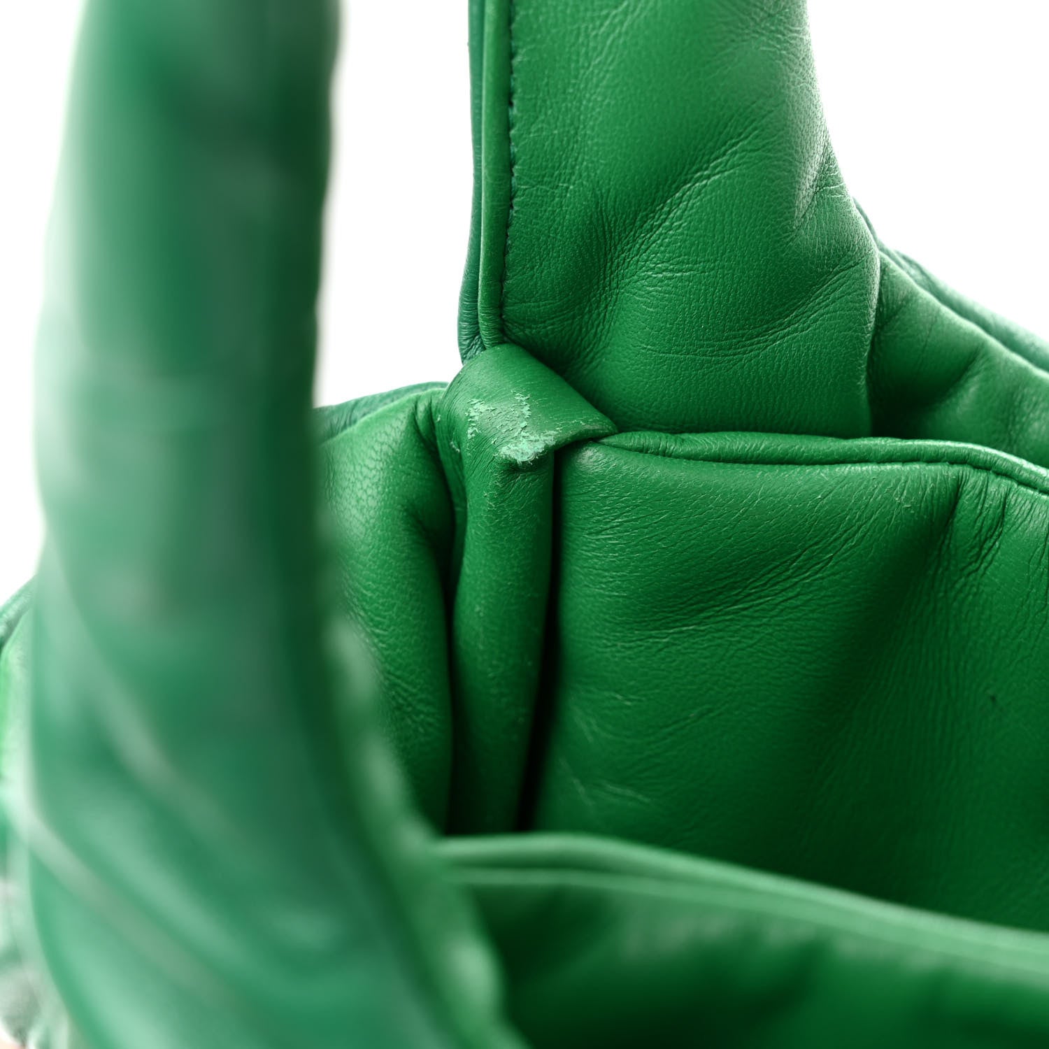 Prada Nappa Soft Padded Small Double Handled Shoulder Bag Mango 12 of 12