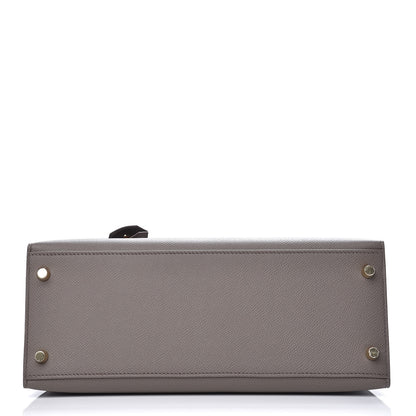 Hermes Epsom Kelly Sellier 28 Etain 30 of 37