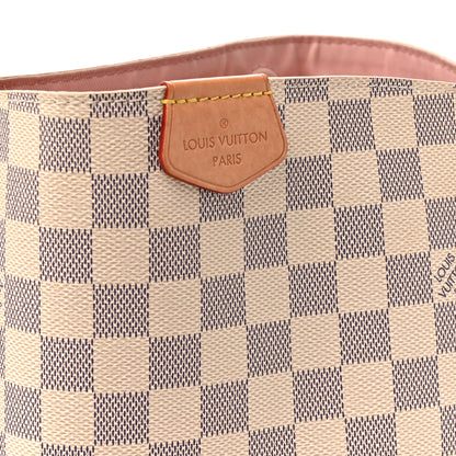 Louis Vuitton Damier Azur Graceful PM Rose Ballerine 7 of 12