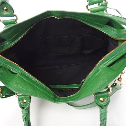 Balenciaga Agneau Giant 12 Gold Hardware Town Vert Trefle 5 of 10