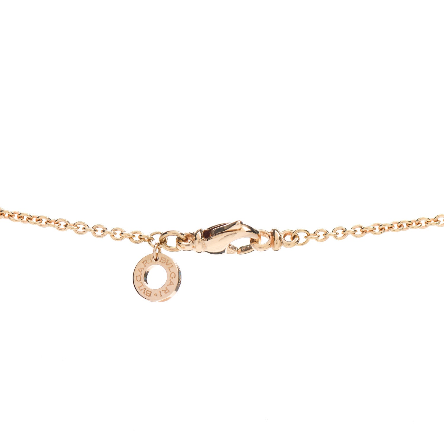Bulgari 18K Yellow Gold B.Zero1 Pendant Necklace 4 of 5