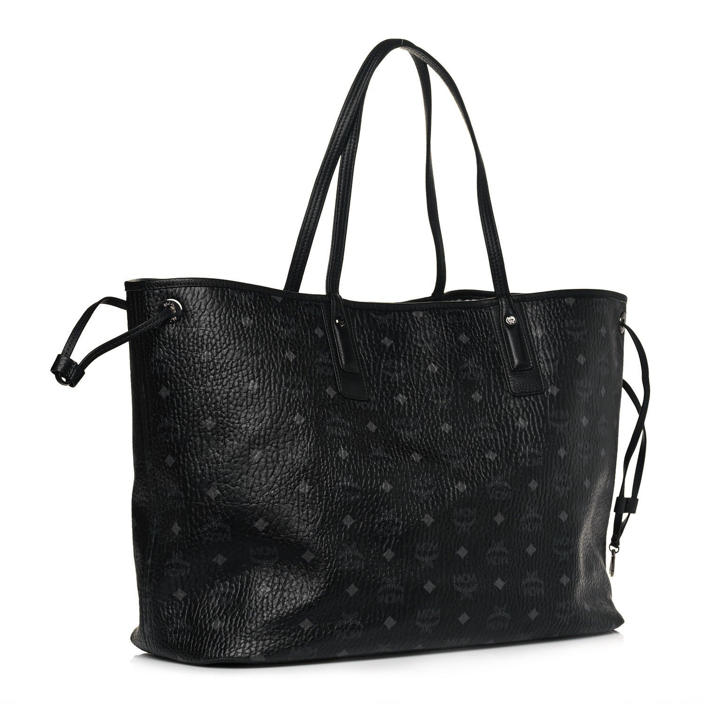 Visetos Large Liz Reversible Shopper Tote Black