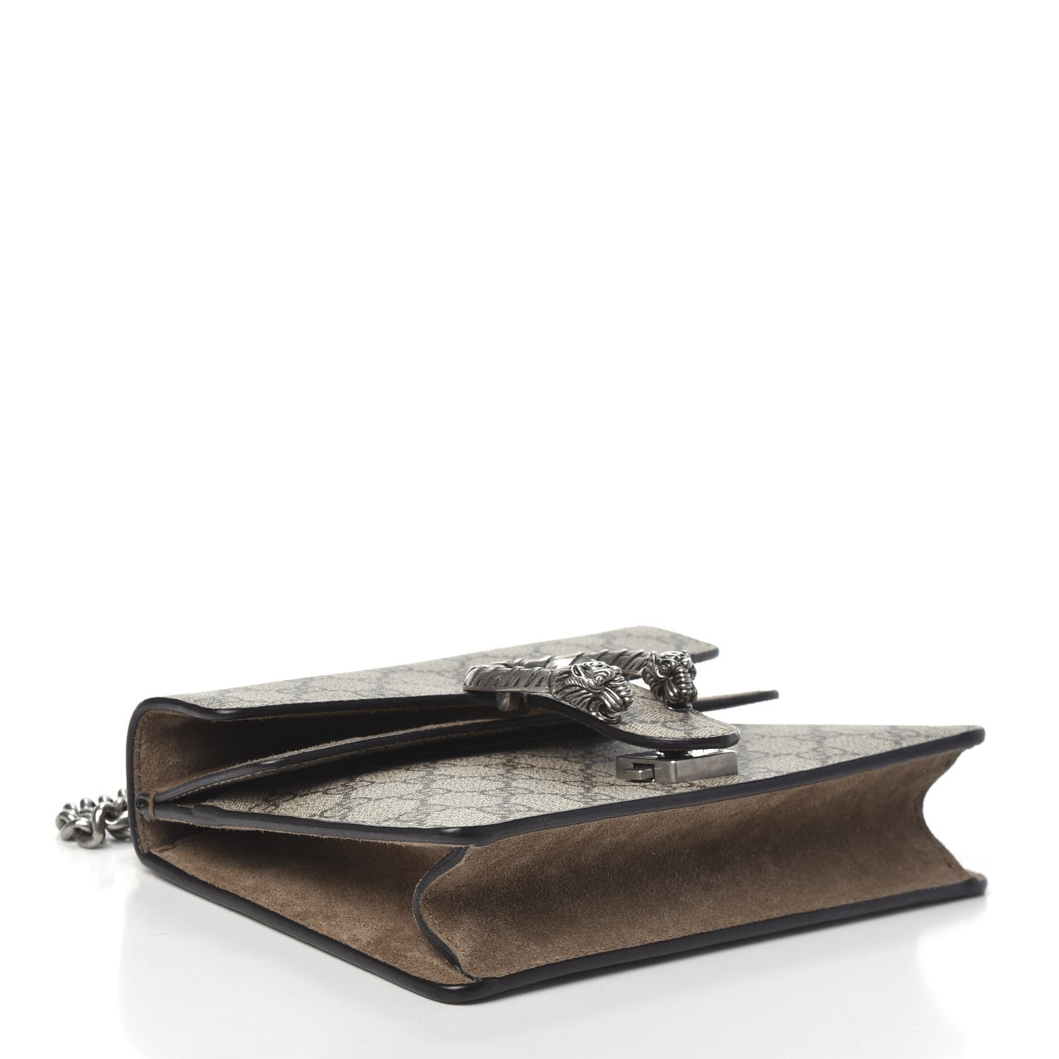 Gucci GG Supreme Monogram Mini Dionysus Shoulder Bag Taupe 4 of 8