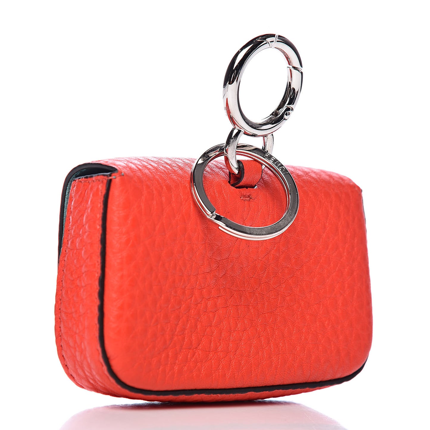 Cuoio Romano Micro Baguette Charm Papavero