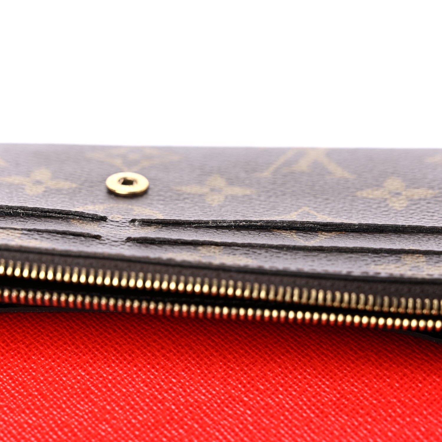 Louis Vuitton Monogram Bloom Flower Emilie Wallet Coquelicot 10 of 13