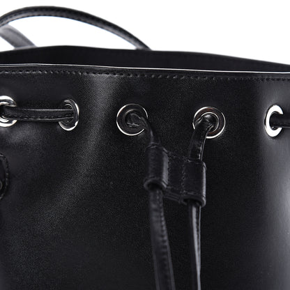 Fendi Vitello Liberty Velvet F is Fendi FF Bi-Color Mini Mon Tresor Bucket Bag Black Fango 9 of 11