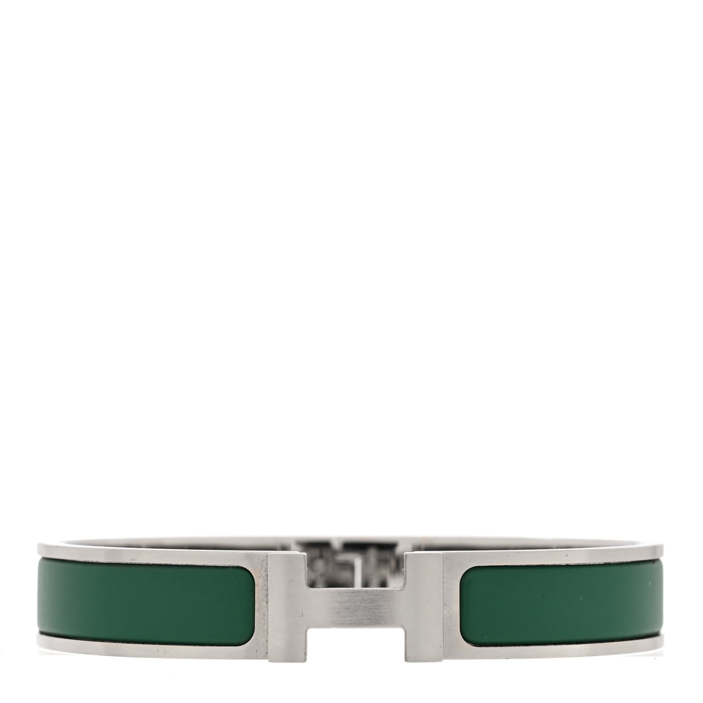 Narrow Enamel Clic Clac HH Bracelet GM Menthe
