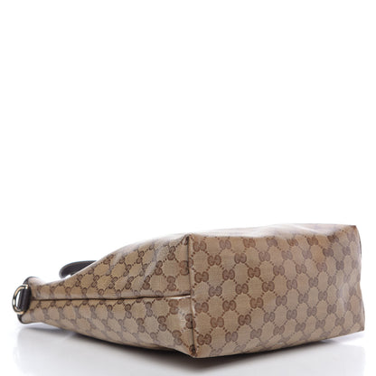 Gucci Crystal Monogram Joy Tote Dark Brown 4 of 13