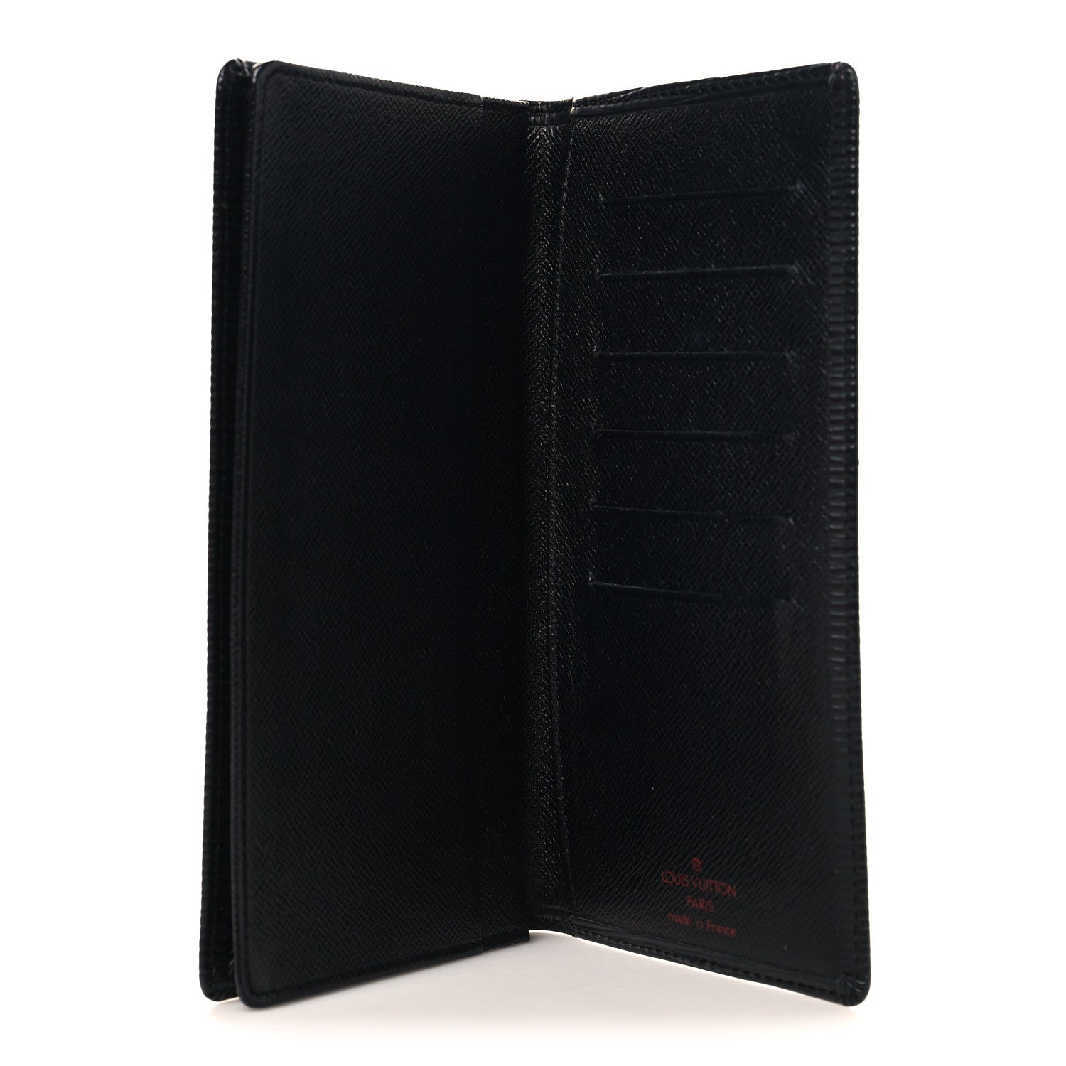 Louis Vuitton Epi Brazza Wallet Black 5 of 6