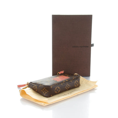 Louis Vuitton Monogram Trunks and Locks Mini Pochette Accessories 4 of 7