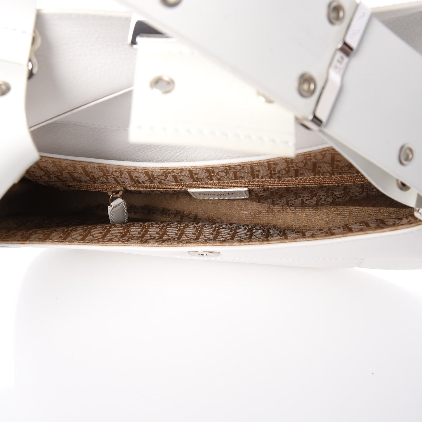 Calfskin Street Chic Bag White
