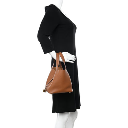 Hermes Taurillon Clemence Picotin Lock 18 PM Gold 2 of 10