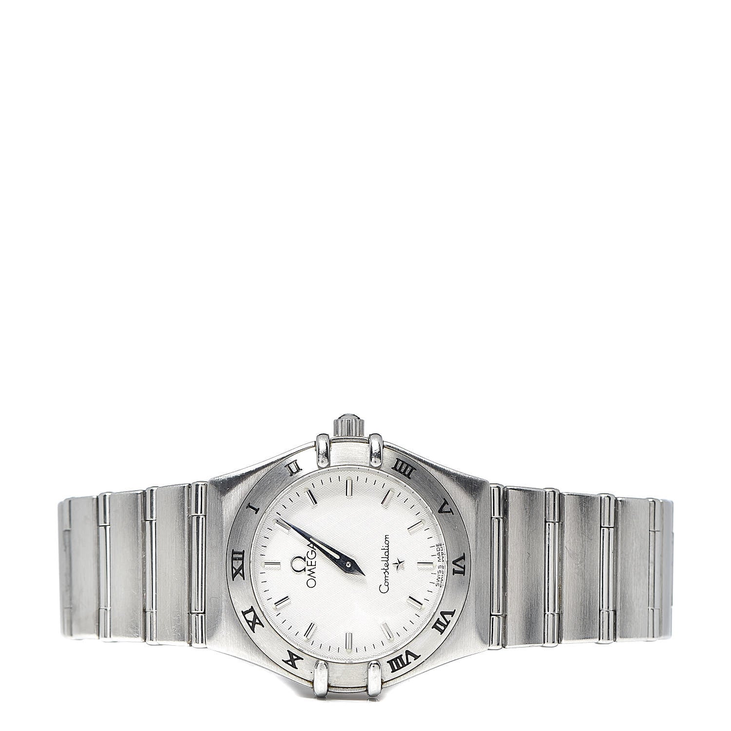 Omega Stainless Steel 25mm Constellation Quartz Watch White 1572.30 3 of 6
