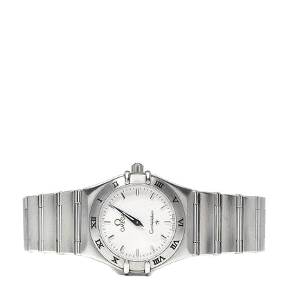 Omega Stainless Steel 25mm Constellation Quartz Watch White 1572.30 3 of 6