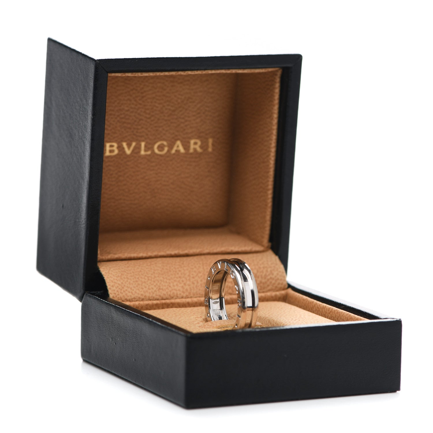 Bulgari 18K White Gold B.Zero1 One-Band Ring 49 4.75 6 of 6