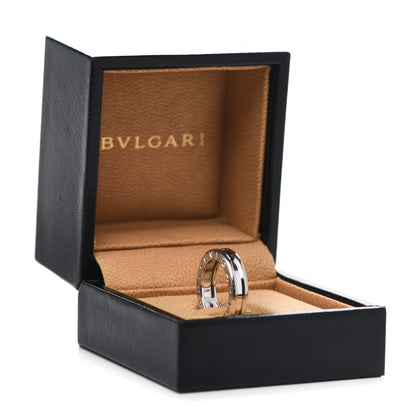 Bulgari 18K White Gold B.Zero1 One-Band Ring 49 4.75 6 of 6