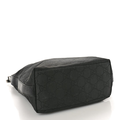 Gucci Monogram GG Clasp Hobo Black 4 of 14