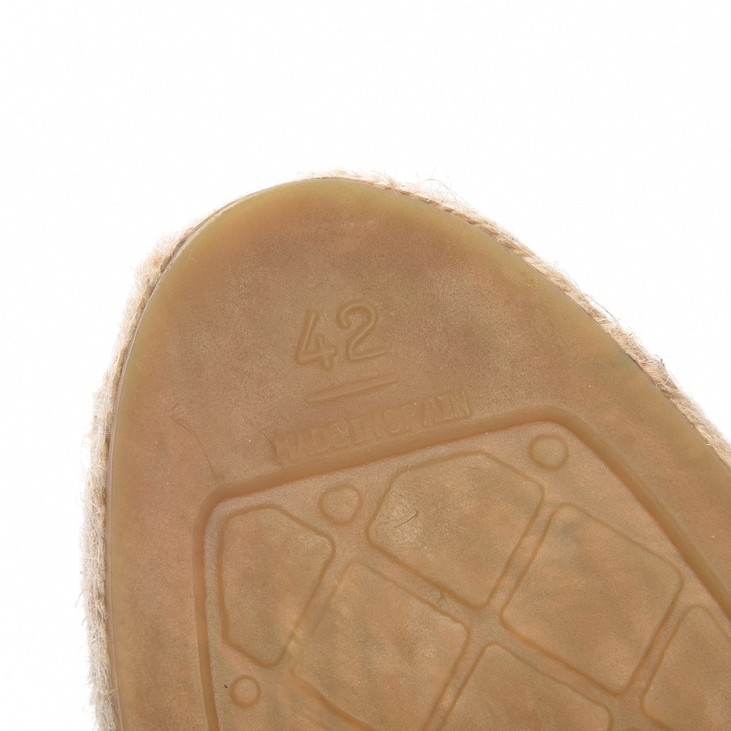 Lambskin CC Espadrilles 42 Black