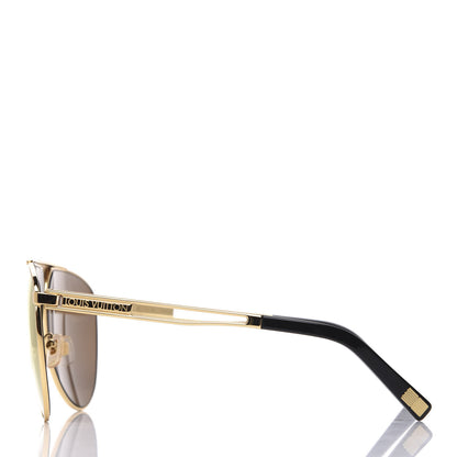Louis Vuitton Tonca Sunglasses Z2314U Gold 3 of 10