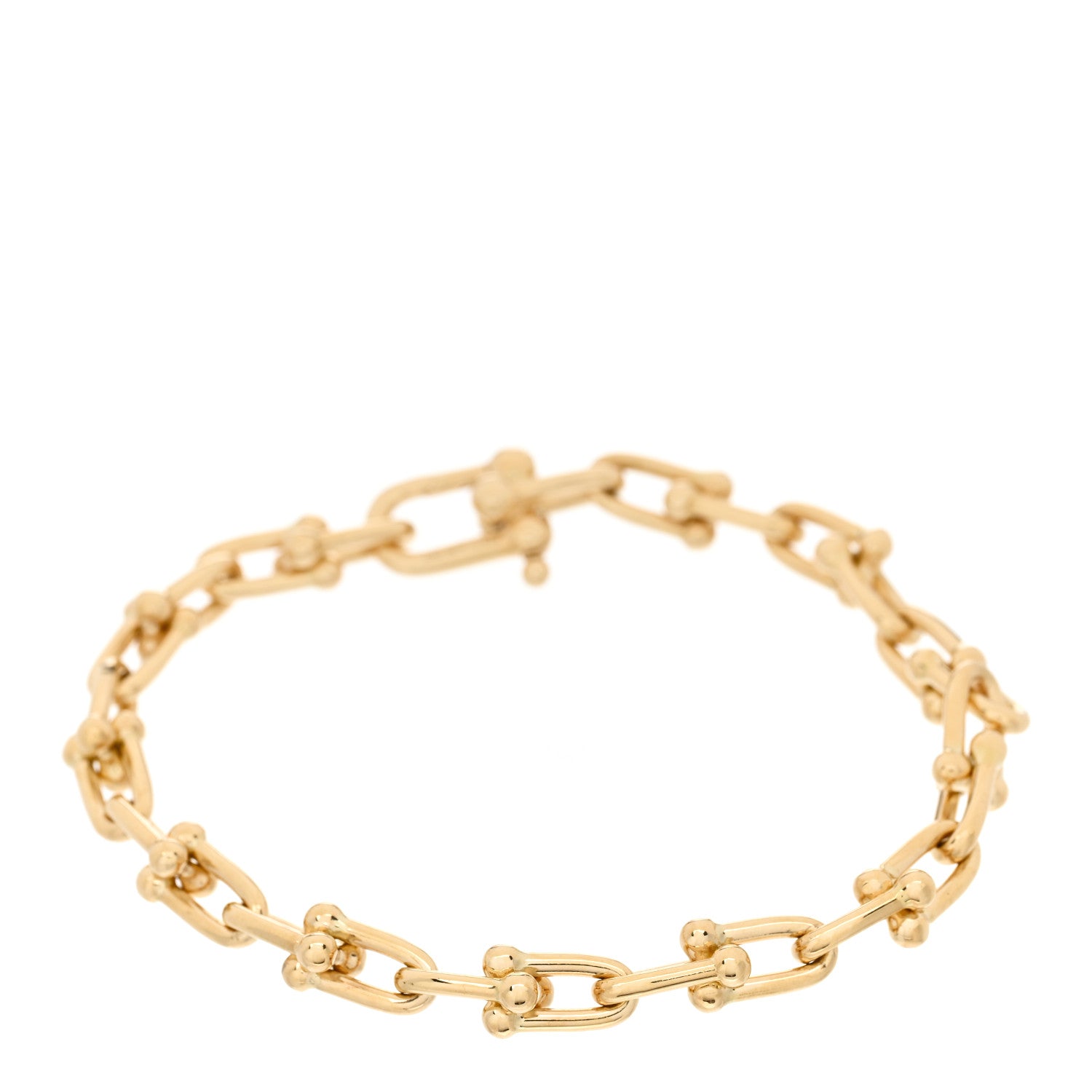 Tiffany 18K Yellow Gold Small HardWear Link Bracelet 4 of 4