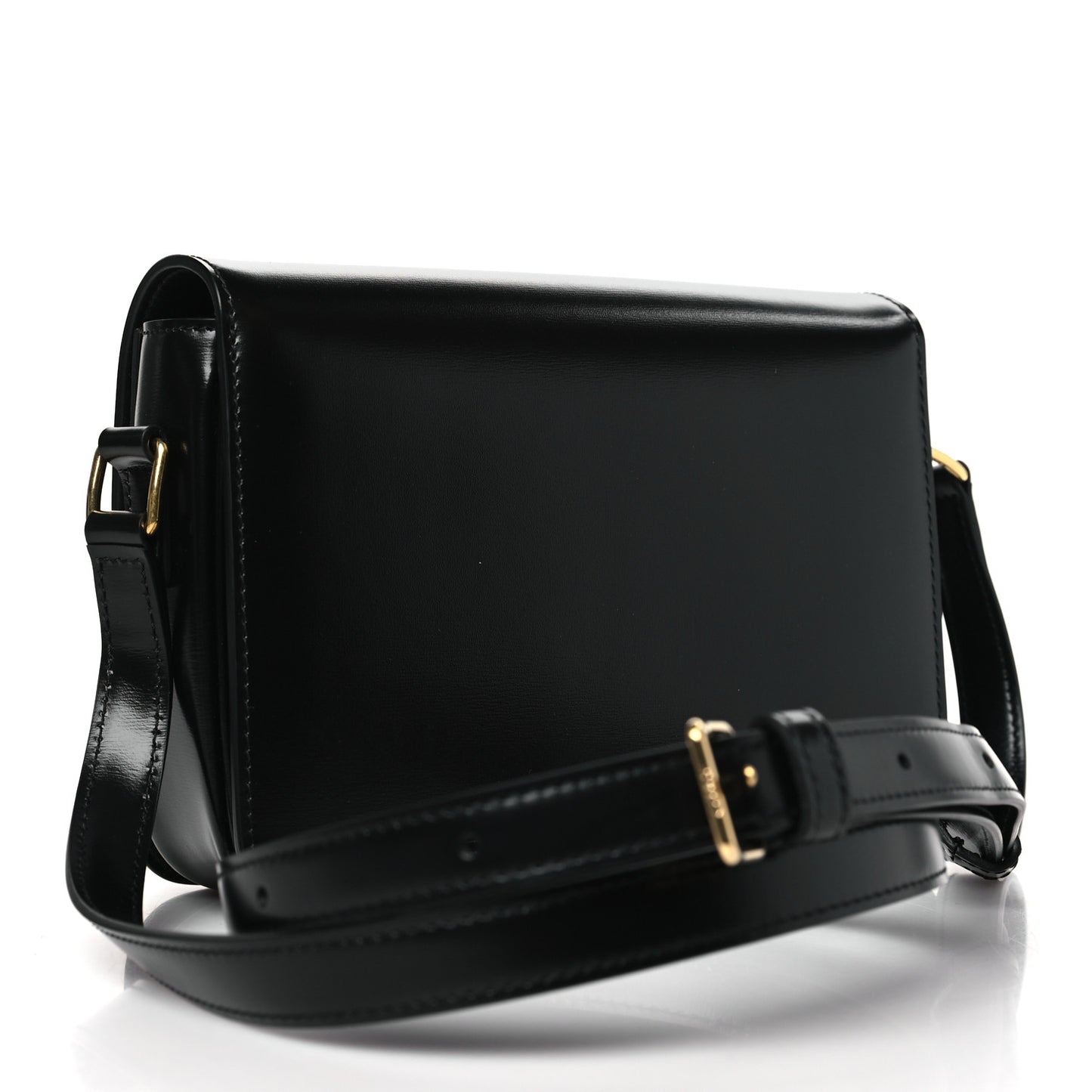 Shiny Calfskin Teen Triomphe Black