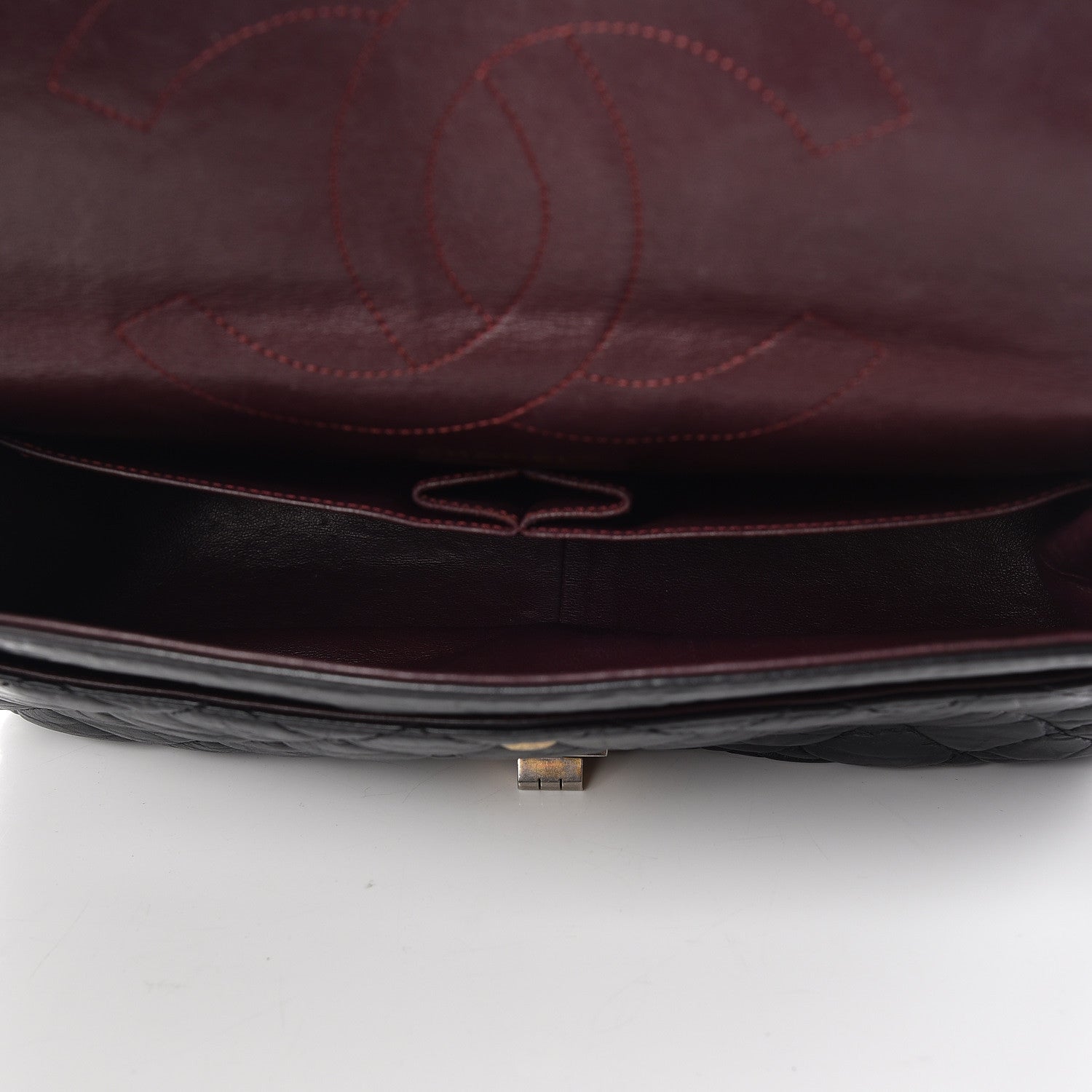 Chanel Aged Calfskin Quilted 2.55 Reissue 227 Flap Black 6 of 15
