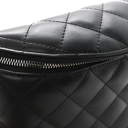 Chanel Calfskin Quilted Waist Belt Bag Black 12 of 15