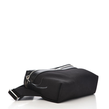 Saint Laurent Canvas Calfskin City Belt Bag Black 4 of 9