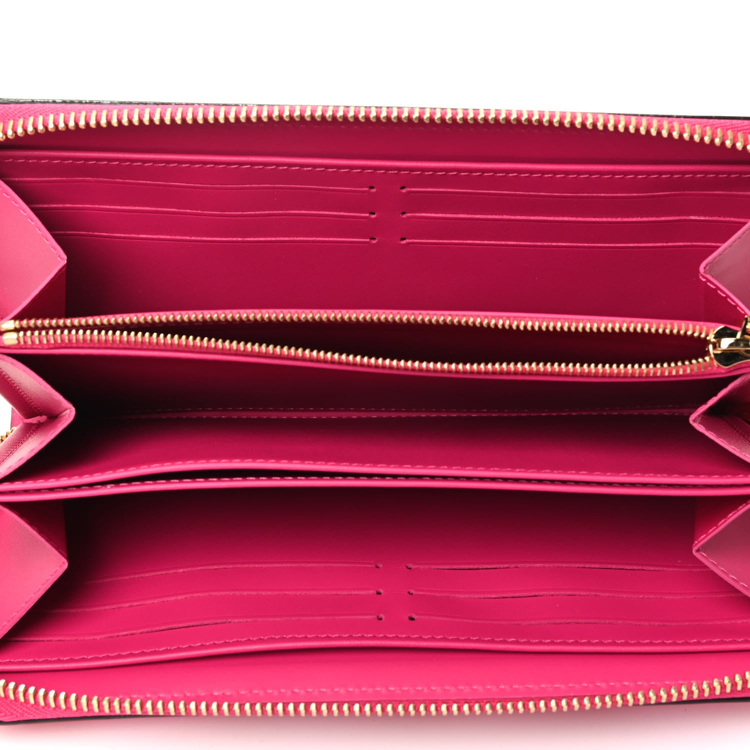 Louis Vuitton Vernis Valentine Zippy Wallet Fuchsia 3 of 3