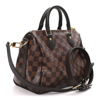 Louis Vuitton Damier Ebene Speedy Bandouliere 25 3 of 9