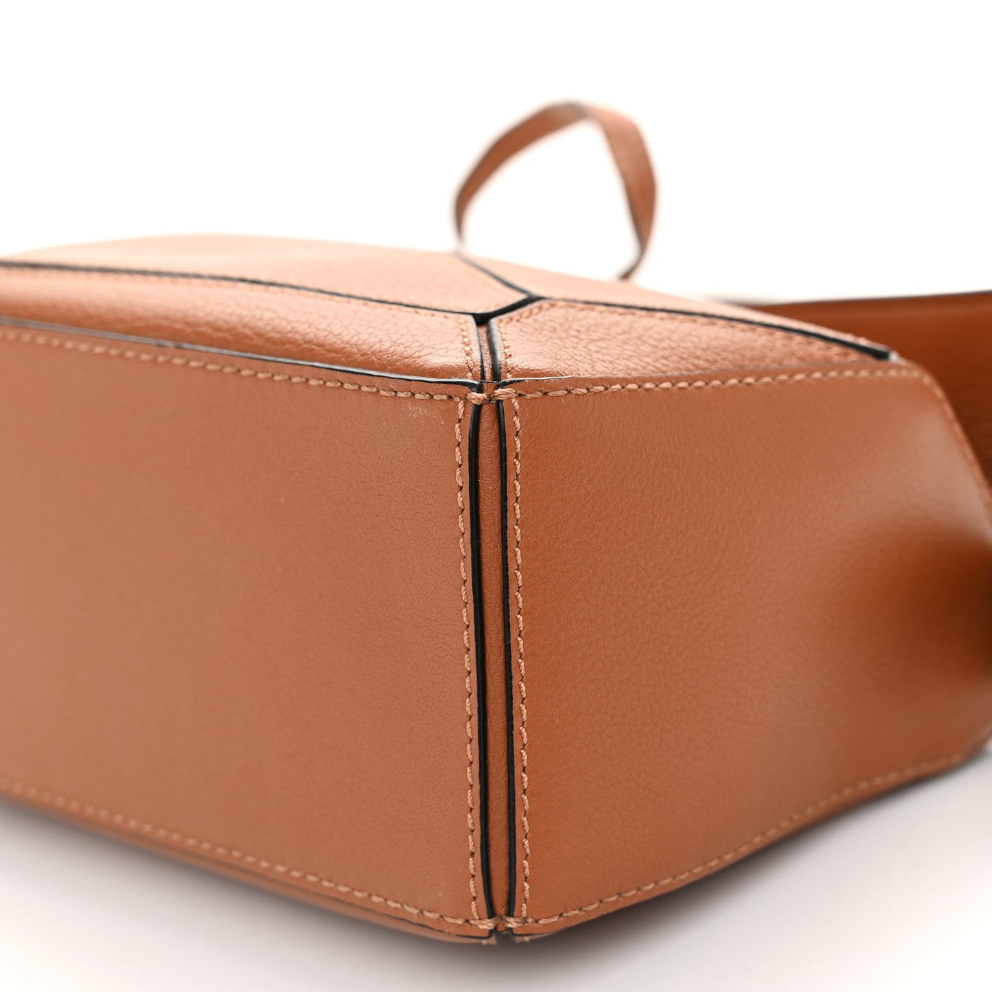 Calfskin Mini Puzzle Bag Tan