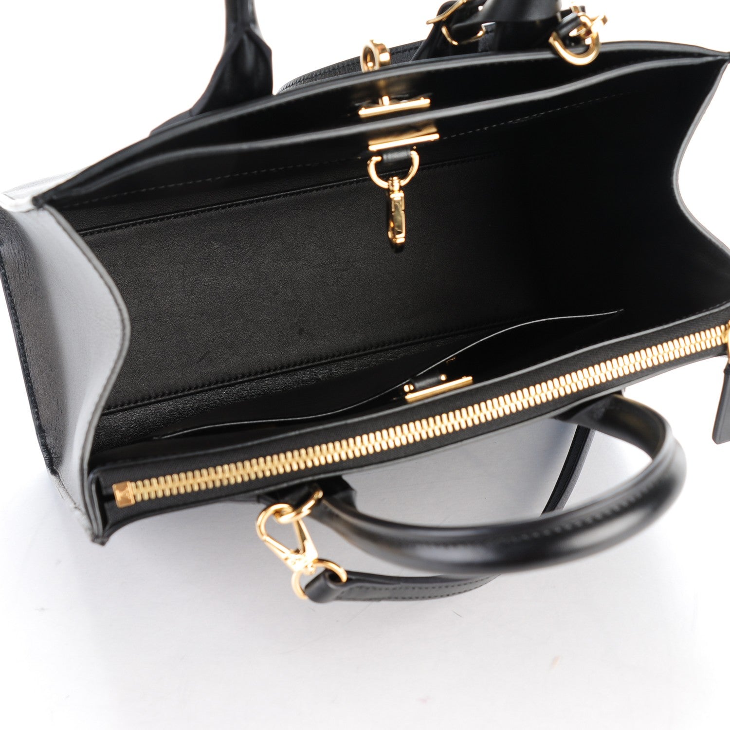 Louis Vuitton Calfskin City Steamer PM Black 5 of 6