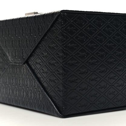 Saint Laurent Calfskin Monogram Take Away Box Black 9 of 9