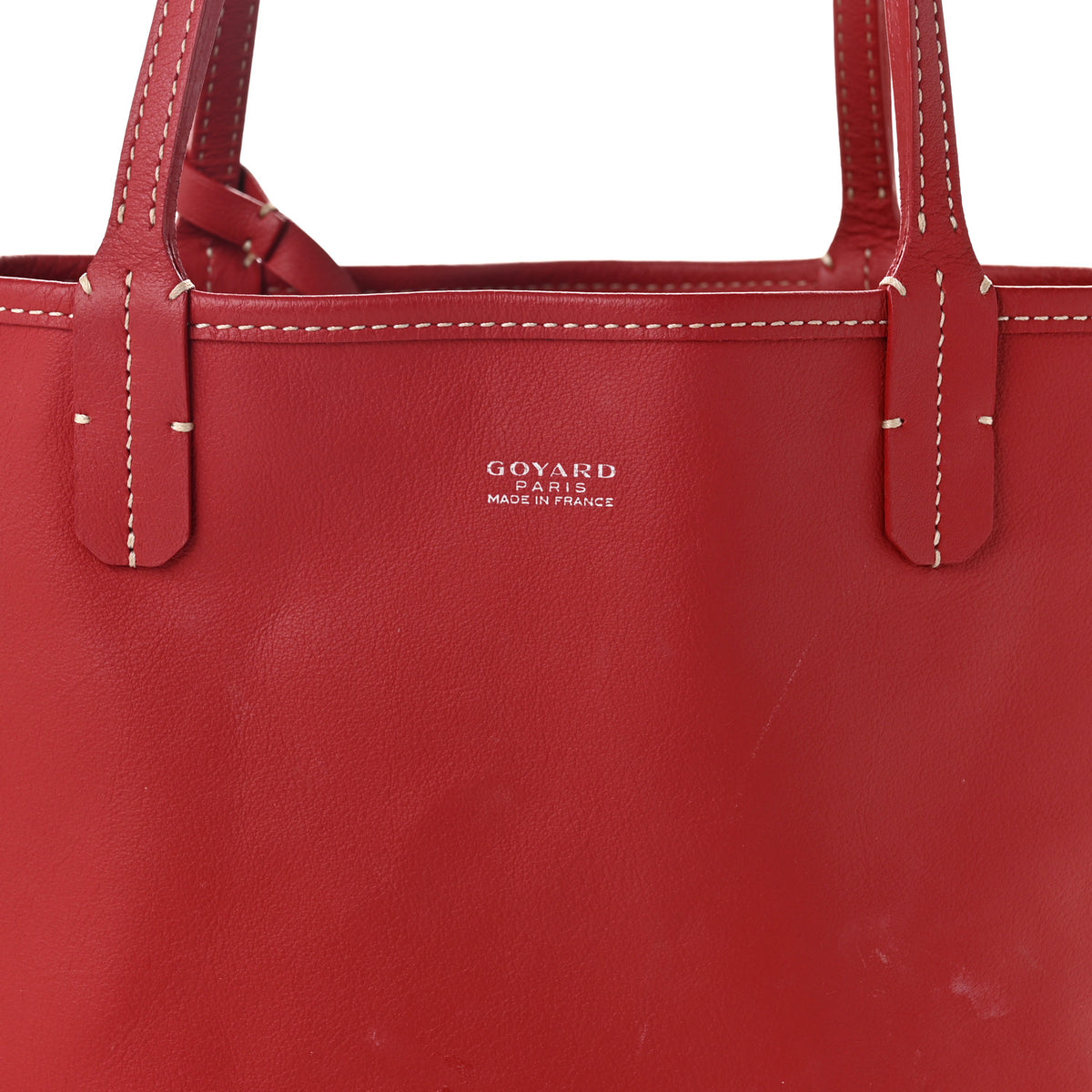 Goyardine Reversible Mini Anjou Red