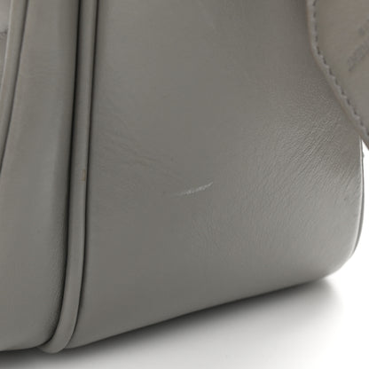 Saint Laurent Calfskin Y Quilted Monogram Loulou Shoulder Bag Pearl Grey 13 of 18
