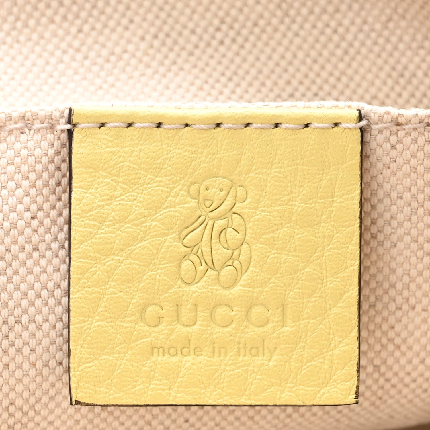 Gucci Cellarius Calfskin Children's Soho Shoulder Bag Lemonade 6 of 11
