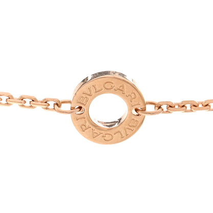 Bulgari 18K Rose Gold Diamond Mother of Pearl Divas' Dream Pendant Necklace 4 of 4