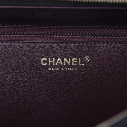 Chanel Lambskin Quilted Large Trendy CC Bowling Bag Black 8 of 9