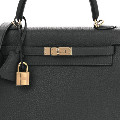 Hermes Togo Kelly Retourne 25 Gris Misty 8 of 13