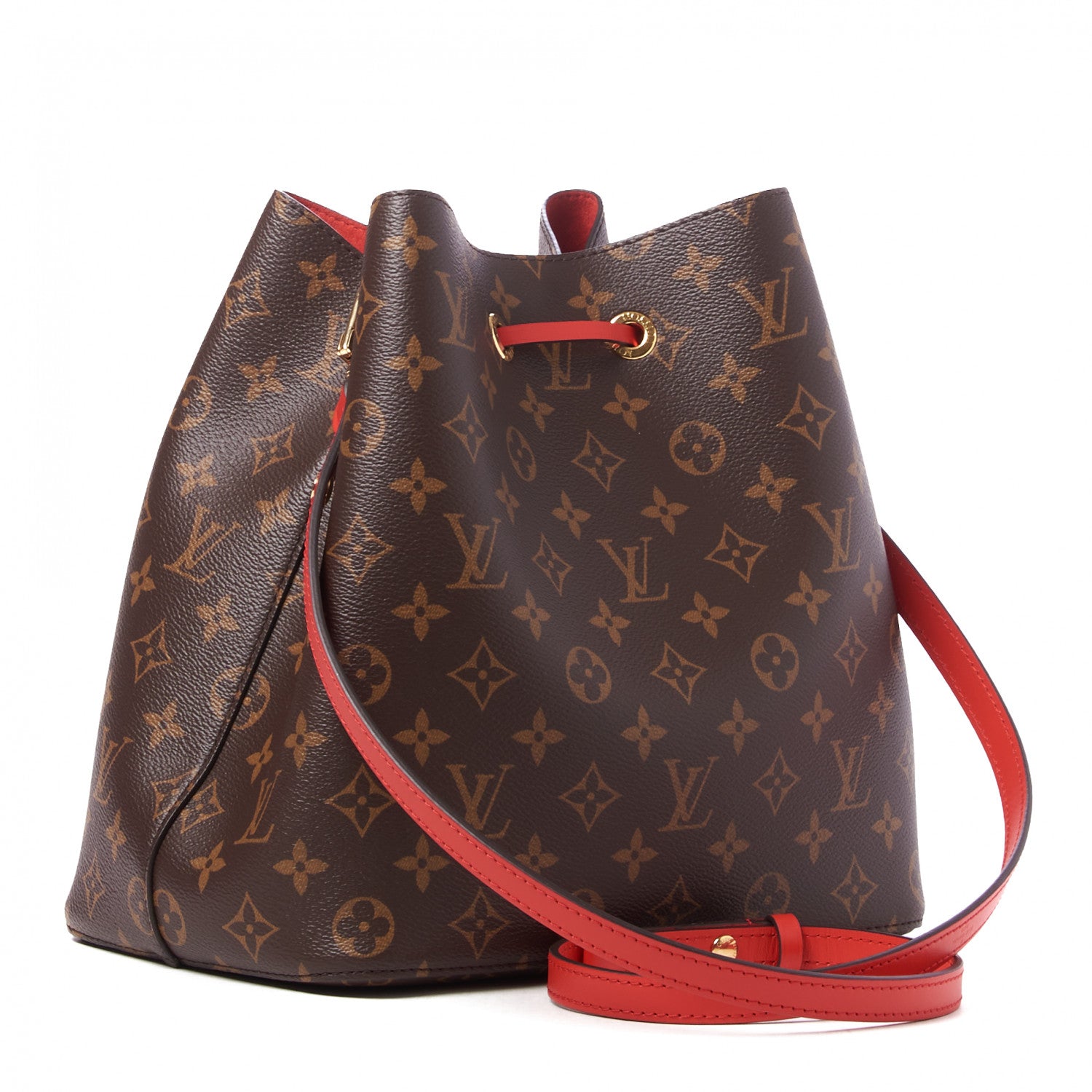 Louis Vuitton Monogram Neonoe MM Coquelicot 2 of 8