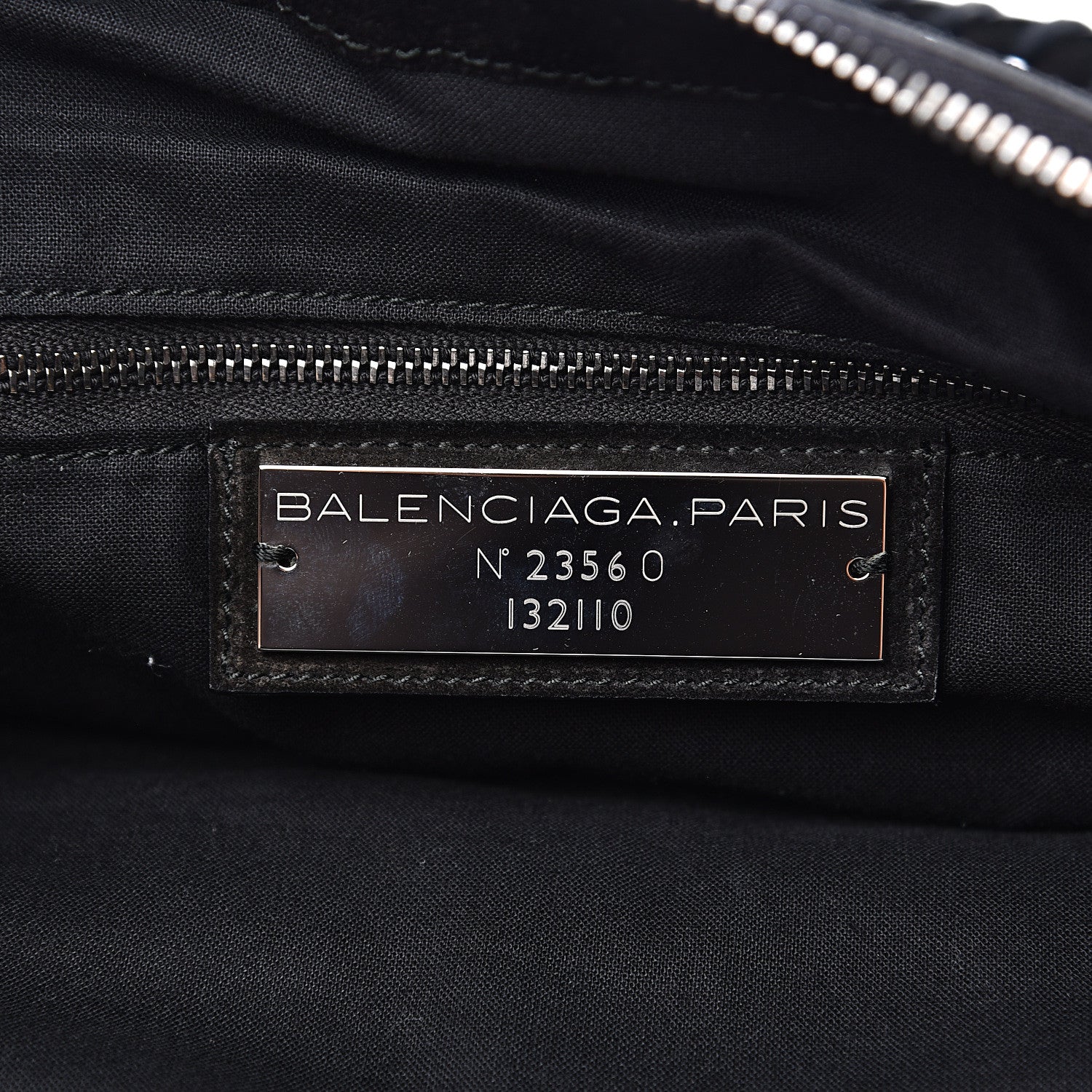 Balenciaga Baby Daim Suede Work Black 5 of 10