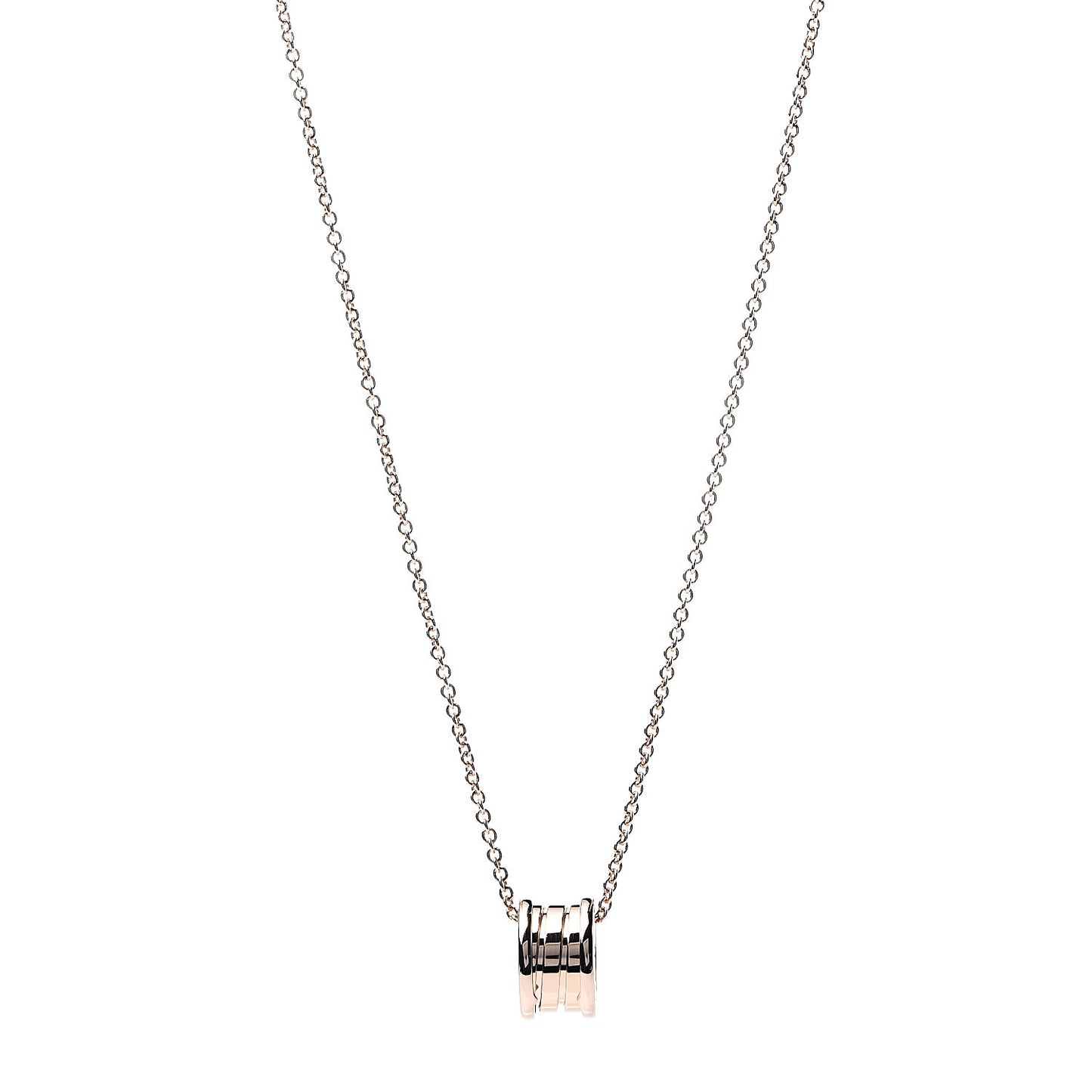 18K Rose Gold B.Zero1 Pendant Necklace