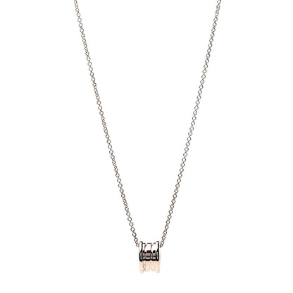 Bulgari 18K Rose Gold B.Zero1 Pendant Necklace 1 of 6