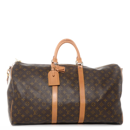 Louis Vuitton Monogram Keepall Bandouliere 55 1 of 7