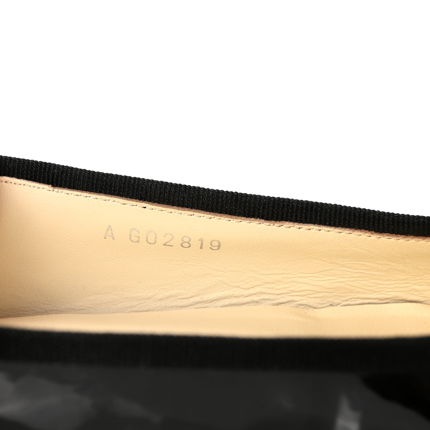 Chanel Patent Cap Toe Ballerina Flats 36 Black 9 of 9